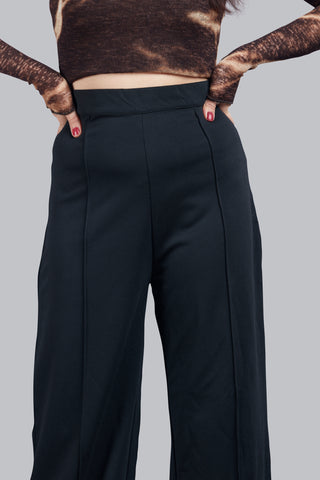 Front Pin Tucked Women Trousers Pants